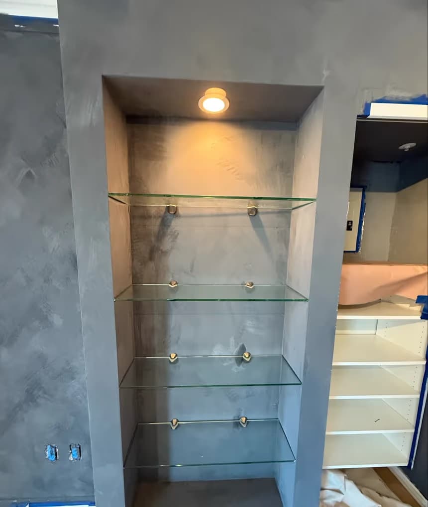 Drywall Niche & Texture Work